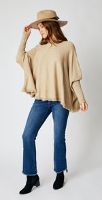 Fringe Trim Sweater