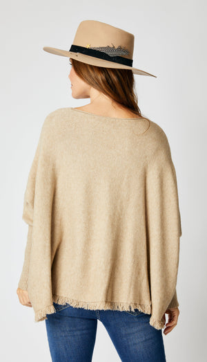Fringe Trim Sweater
