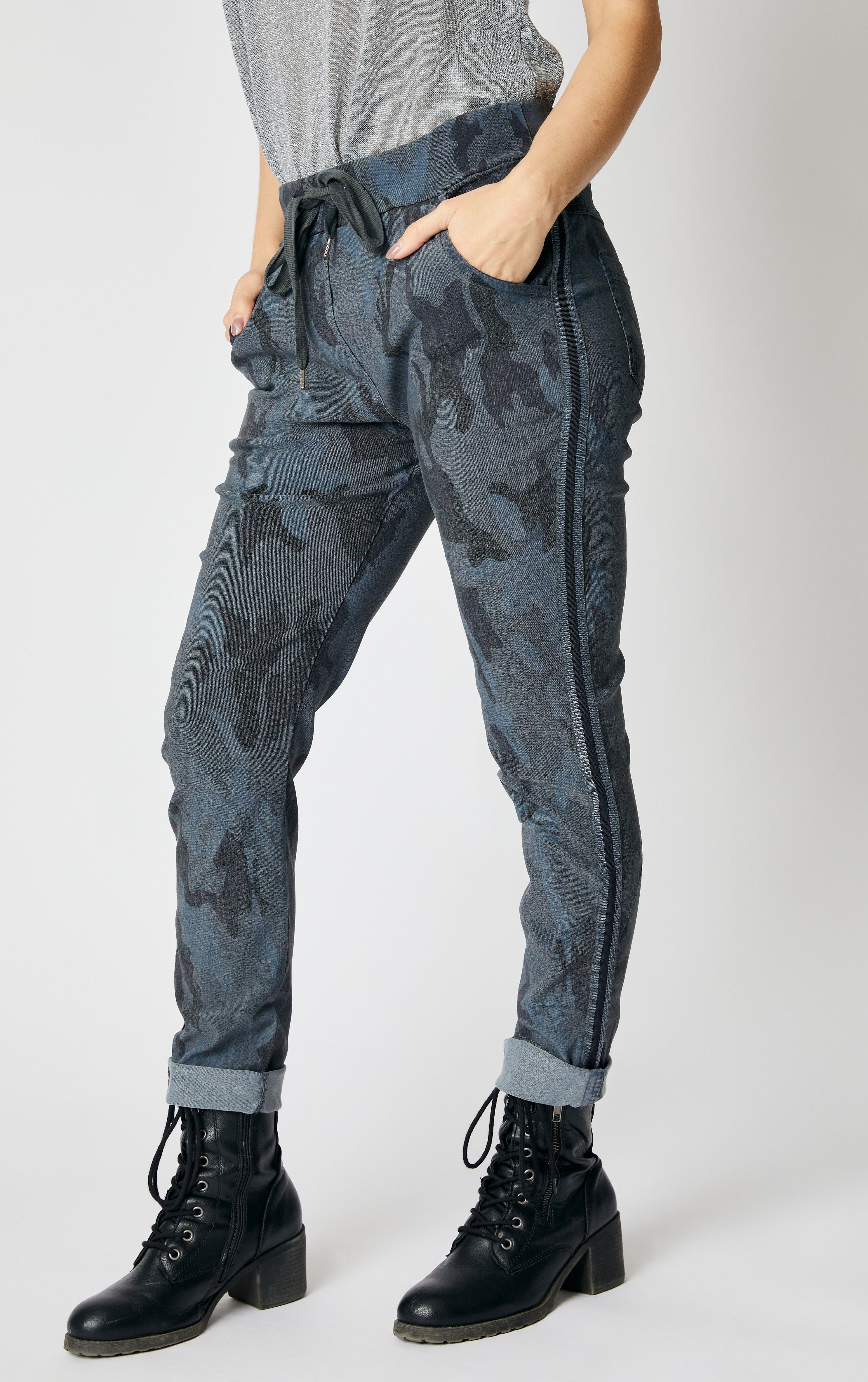 Woodlands Camo Pants (Four Colors) - Jacqueline B Clothing