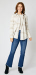 Soft Plaid Shacket - Jacqueline B Clothing