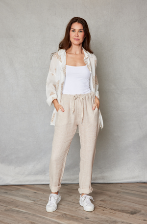 Slim Linen Pant