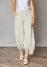 Linen Draw Cord  Botom Pant