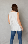 Gold Trim Satin Tank