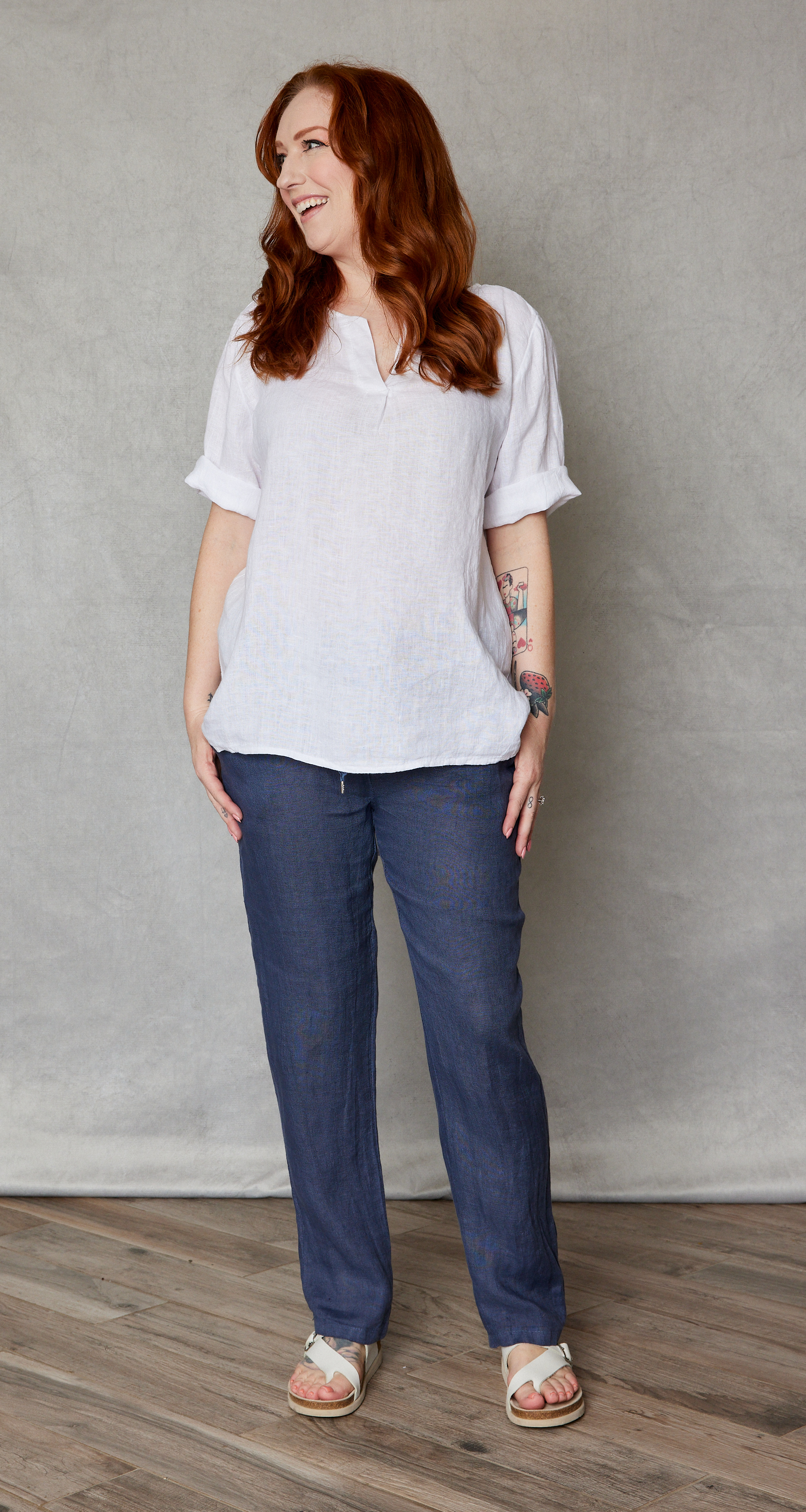 Linen Tunic Top