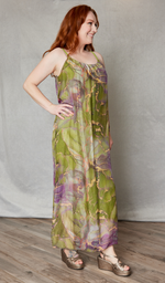 Italian Silk pattern Tank Dress