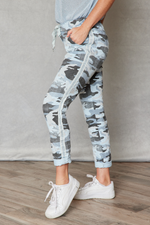 Soft Camo Pants w/ Mini Stars - Jacqueline B Clothing