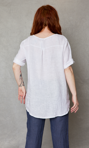 Linen Tunic Top