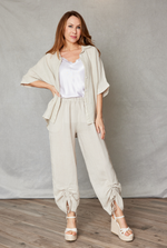 Linen Boyfriend Shirt (4 Colors)