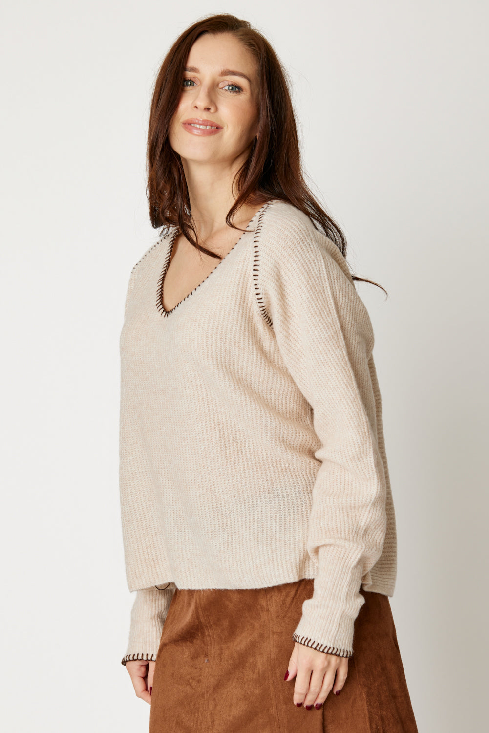 Whip Stitch Sweater (3 Colors)