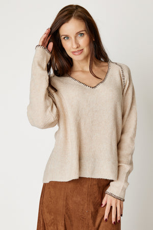 Whip Stitch Sweater (3 Colors)
