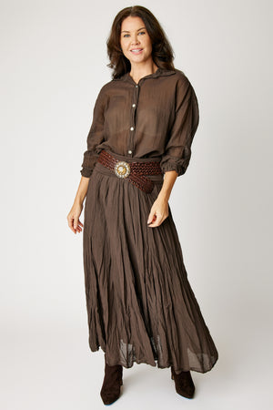 Cotton Voile Blouse (Fall Collection Colors)