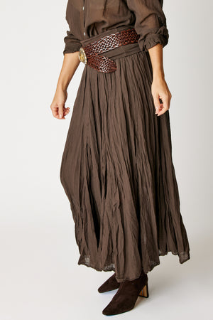 Voile Cotton Skirt (Fall Collection Colors)