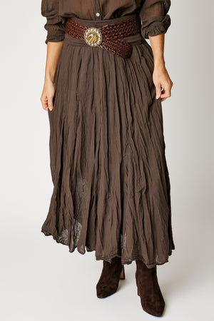 Voile Cotton Skirt (Fall Collection Colors)