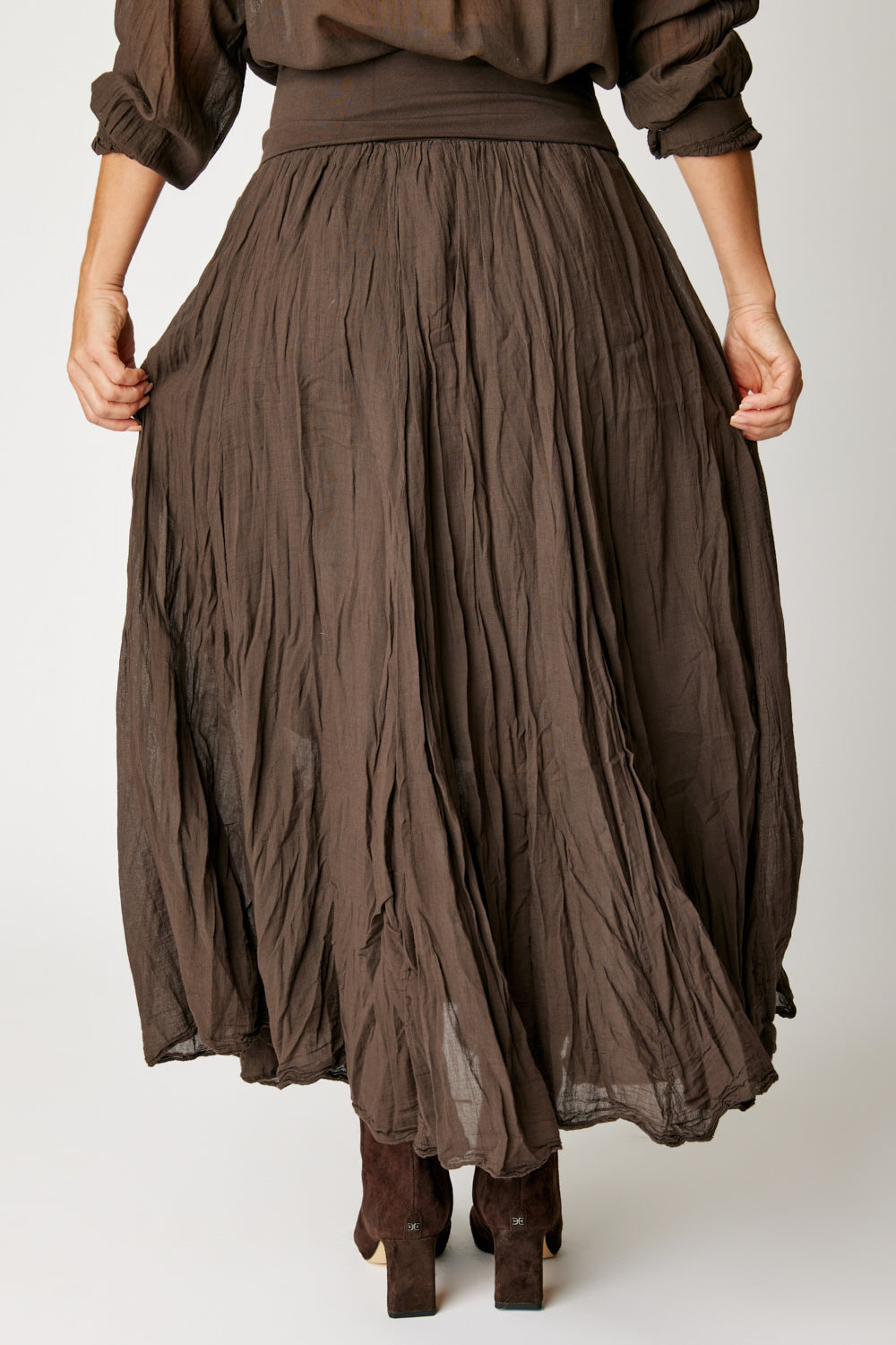Voile Cotton Skirt (Fall Collection Colors)