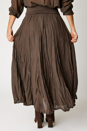Voile Cotton Skirt (Fall Collection Colors)