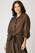 Cotton Voile Blouse (Fall Collection Colors)