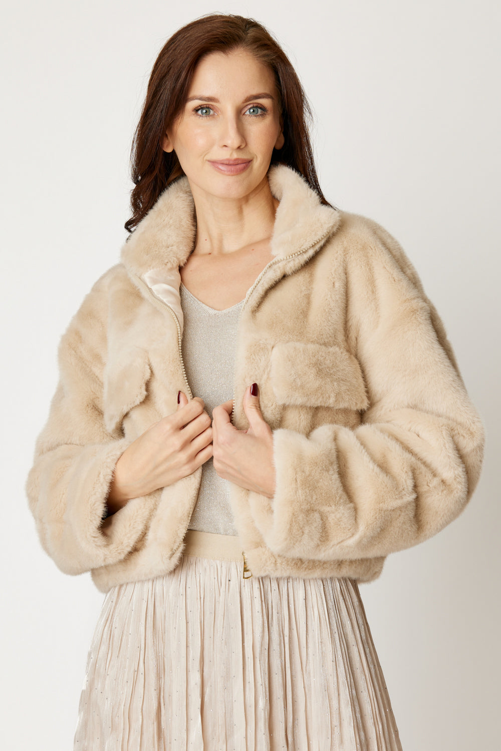 The Faux Fur Bomber