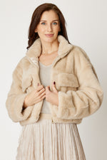 The Faux Fur Bomber