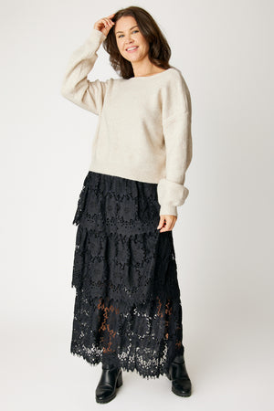 Velvet Bow Sweater (2 Colors)