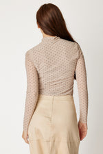 The Fitted Stretch Rhinestone Top (3 Colors)