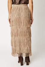 Western Fringe Skirt (2 Colors)