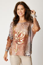 Metallic Painted Sweater (2 Colors)