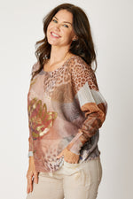 Metallic Painted Sweater (2 Colors)