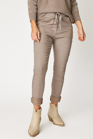 Gunmetal Rhinestone Pant (4 Colors)
