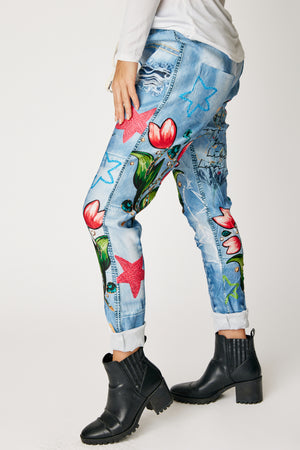 Flowers Gone Wild Jogger