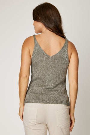 Metallic Knit Tank (2 Colors)