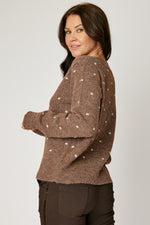 Polka Dot Sweater (2 Colors)