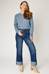 Wide Cuff Jean