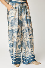 Pajama Style Jungle Pattern Pant (2 Colors)