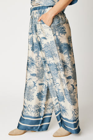 Pajama Style Jungle Pattern Pant (2 Colors)