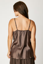 Raw Edge Satin Tank (4 Colors)