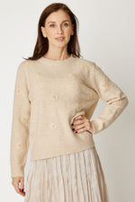 Embroidered Floral Sweater (3 Colors)