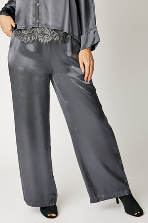 Drawstring Satin Pants (7 Colors)