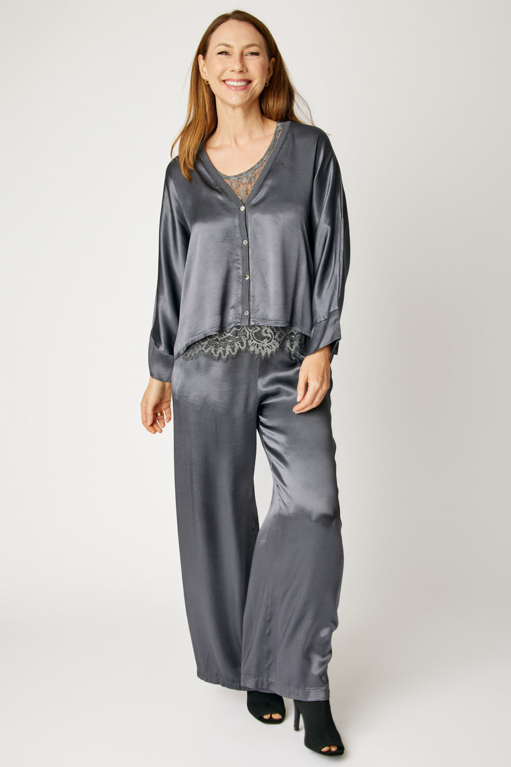 Drawstring Satin Pants (7 Colors)
