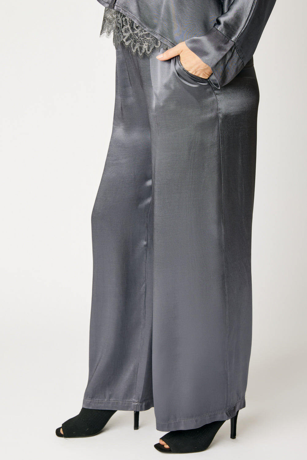Drawstring Satin Pants (7 Colors)