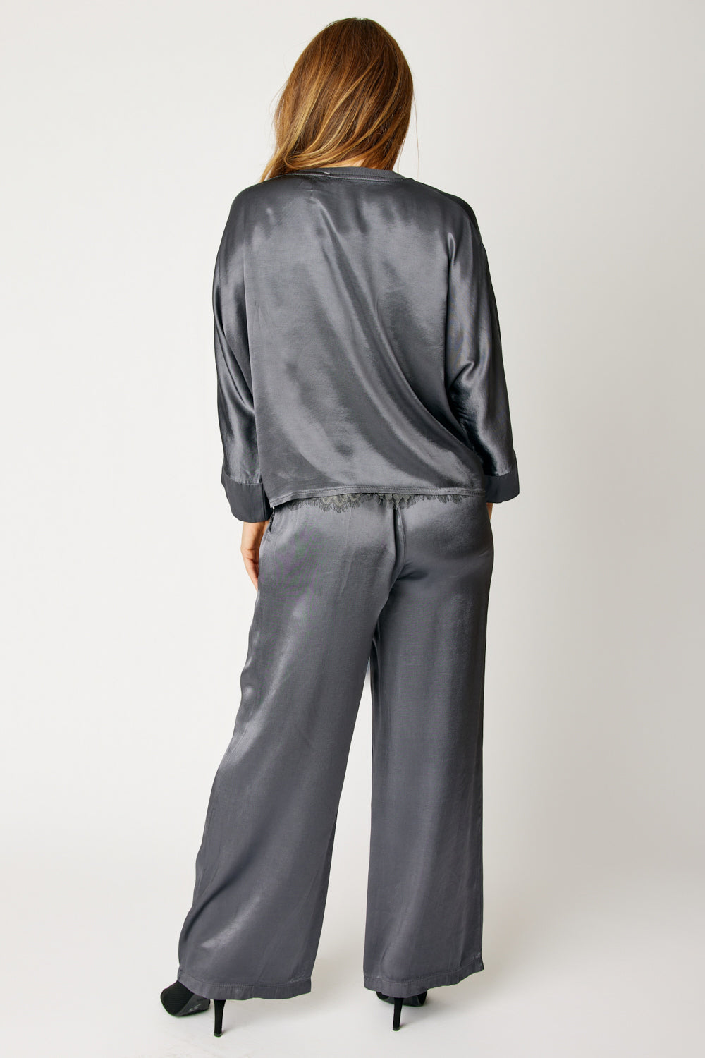 Drawstring Satin Pants (7 Colors)