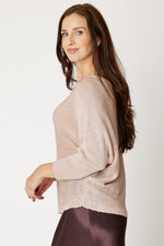 Shimmer Back Bow  Sweater (8 Colors)
