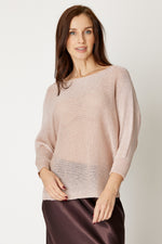 Shimmer Back Bow  Sweater (8 Colors)