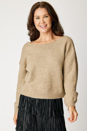 Velvet Bow Sweater (2 Colors)