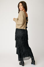 Velvet Bow Sweater (2 Colors)