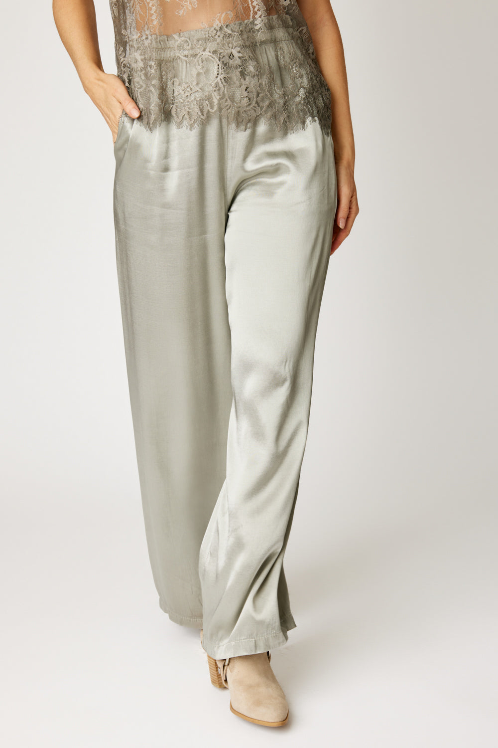 Drawstring Satin Pants (7 Colors)
