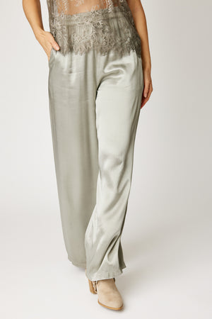 Drawstring Satin Pants (7 Colors)
