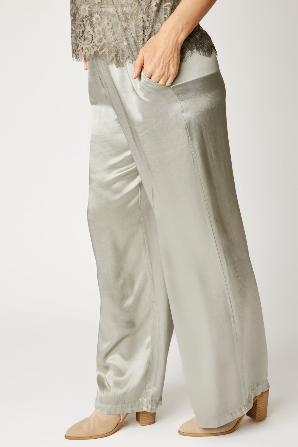 Drawstring Satin Pants (7 Colors)