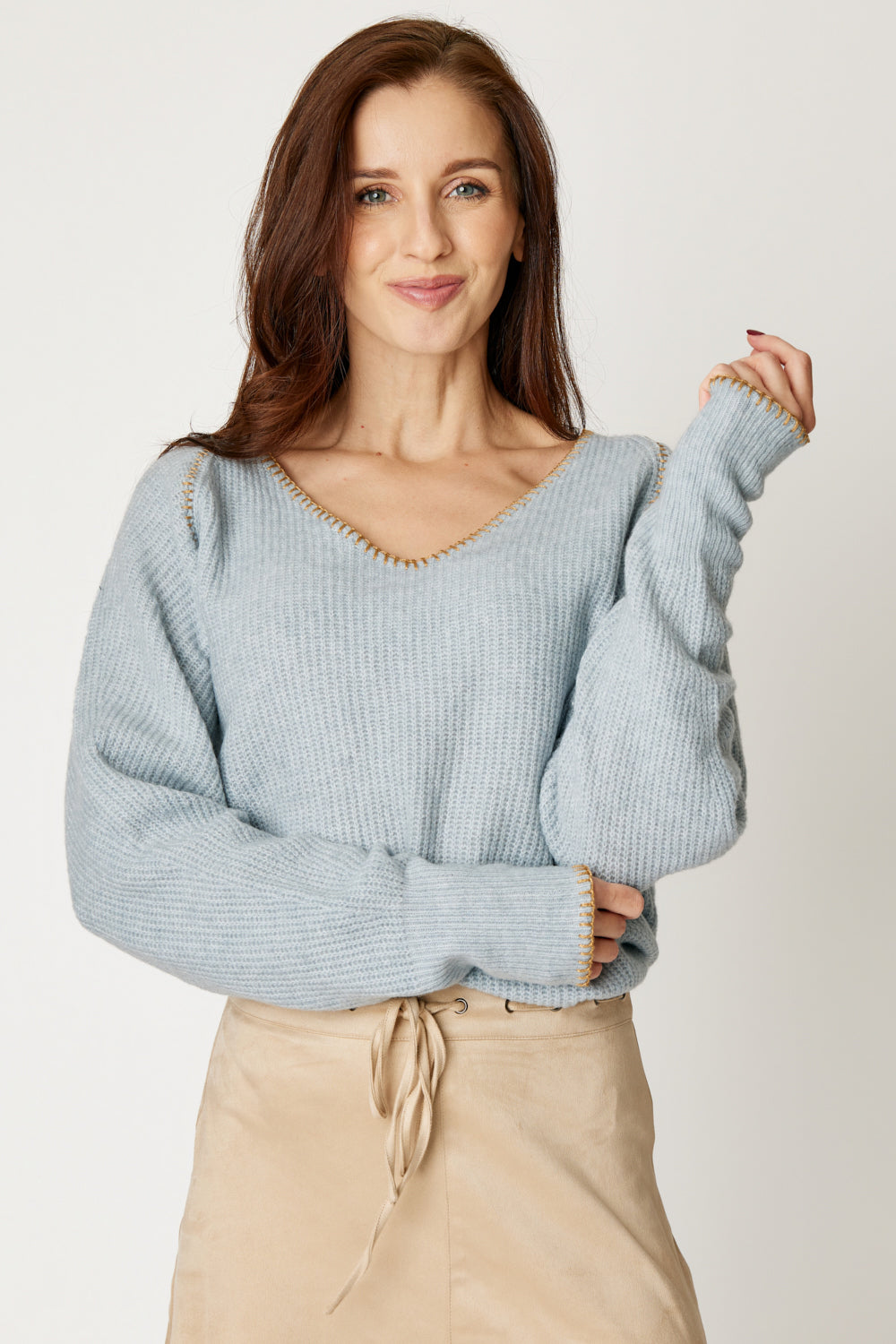 Whip Stitch Sweater (3 Colors)