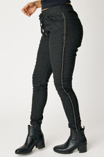 Gunmetal Rhinestone Pant (4 Colors)