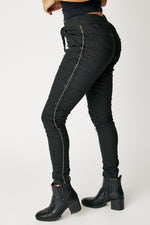 Gunmetal Rhinestone Pant (4 Colors)